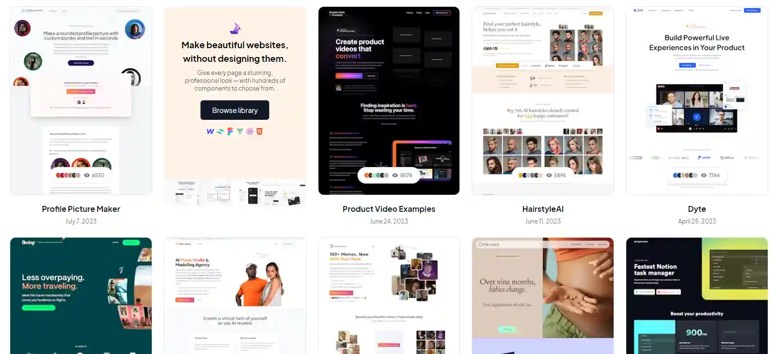 Imagen de landing page